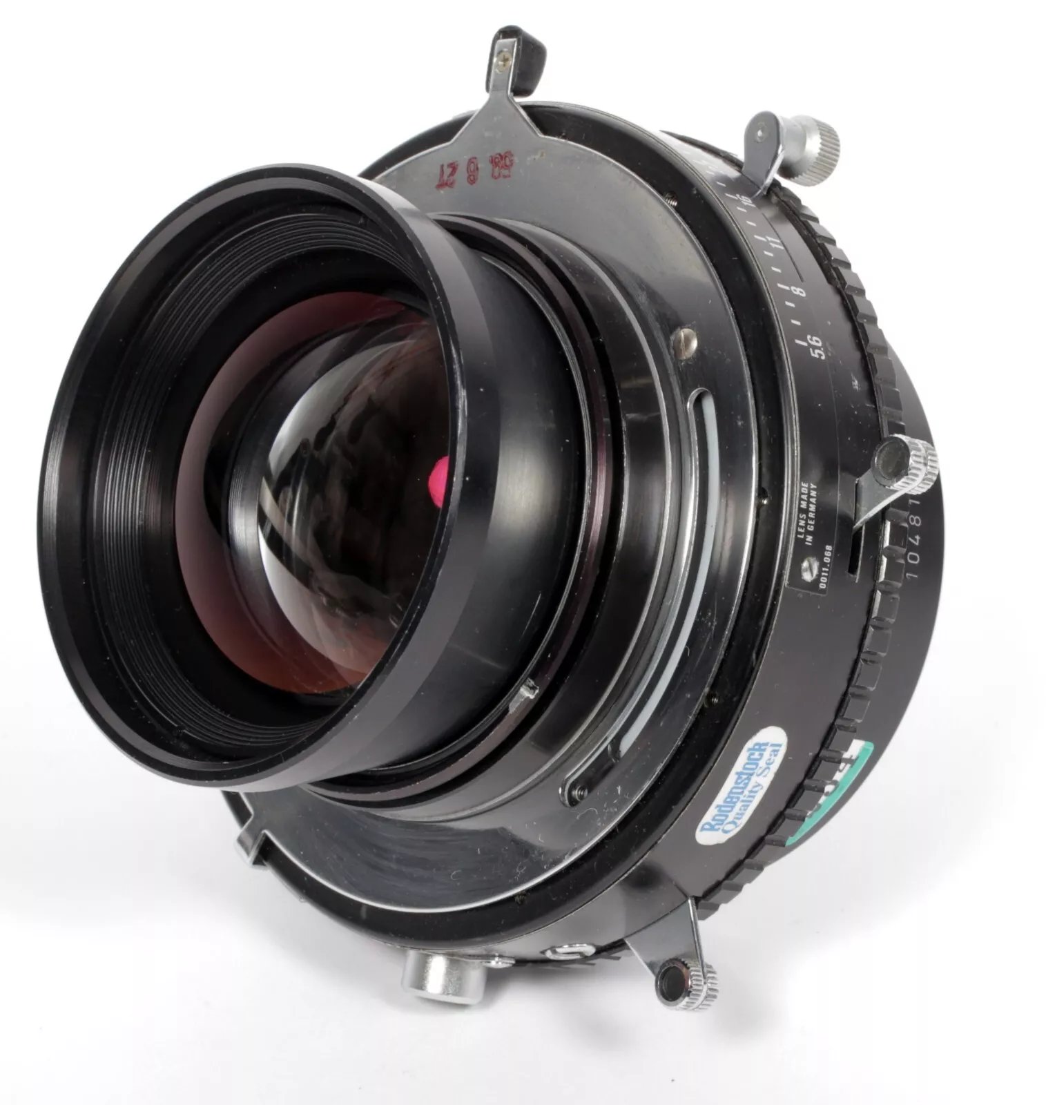 Rodenstock Sironar N MC 240mm F5.6 Lens in Copal #3 Shutter #0254